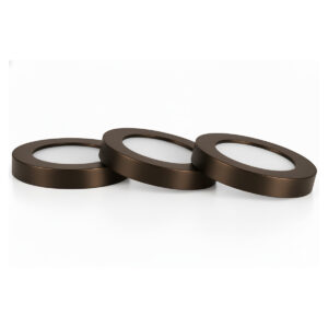 NSL EPL-SR-WW-BZ LED Edgelit Puck Lights Round Bronze finish