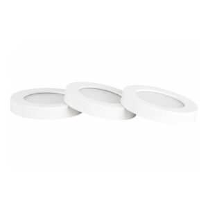 NSL EPL-SR-WW-WH LED Edgelit Puck Lights Round White finish