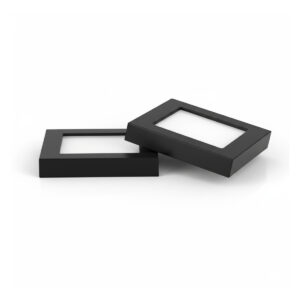 NSL EPL-SS-WW-BK LED Edgelit Puck Lights Square Black finish