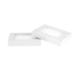 NSL EPL-SS-WW-WH LED Edgelit Puck Lights Square White finish