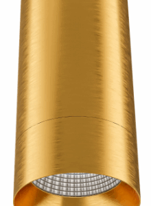 Goodlite G-05024 JUPITER – 3″ 20W ROUND UNIVERSAL CYLINDER (Luminaire) CCT Brushed brass