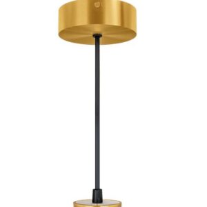 Goodlite G-05271 3 inch surface mount adjustable pendent cord, brushed brass