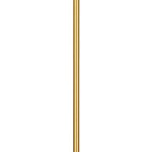 Goodlite G-05273 3 inch surface mount adjustable stem pendent, brushed brass