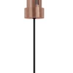 Goodlite G-05282 3 inch recessed mount adjustable pendent cord, brushed copper