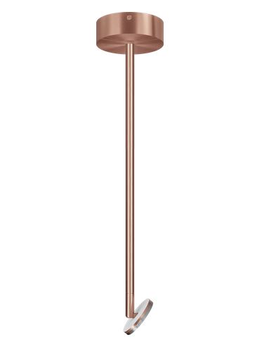 Goodlite G-05283 3 inch surface mount adjustable stem pendent, brushed copper