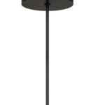 Goodlite G-05421 3 inch surface mount adjustable pendent cord, black