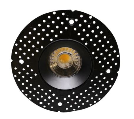 Goodlite G-20232 3.5” round trimless luminaire, black