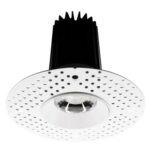 Goodlite G-20249 3.5” ho round trimless luminaire, white