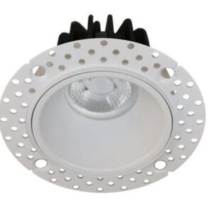 Goodlite G-48414 2” round trimless luminaire, white