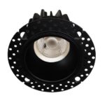 Goodlite G-48415 2” round trimless luminaire, black