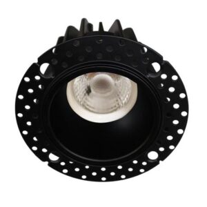 Goodlite G-48415 2” round trimless luminaire, black