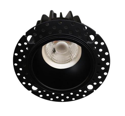 Goodlite G-48415 2” round trimless luminaire, black