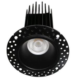Goodlite G-48417 2” ho round trimless luminaire, black
