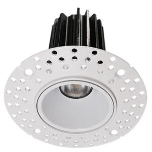 Goodlite G-48415 2” ho round trimless luminaire, white