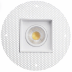 Goodlite G-95623 3.5" Single head trimless regress multiple gimbal white
