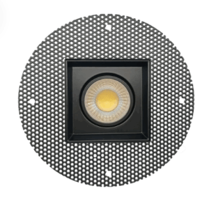 Goodlite G-95723 3.5" Single Head Trimless Regress Multiple Gimbal Black