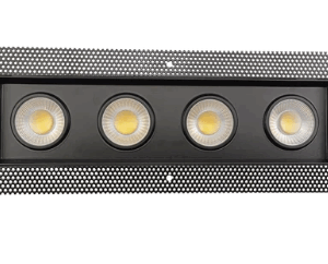 Goodlite G-97221 3.5" Four Head Trimless Regress Multiple Gimbal Black