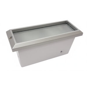 NSL LBR-II-P-WH-AL LED Brick Star Gen II Prism cover Aluminum finish