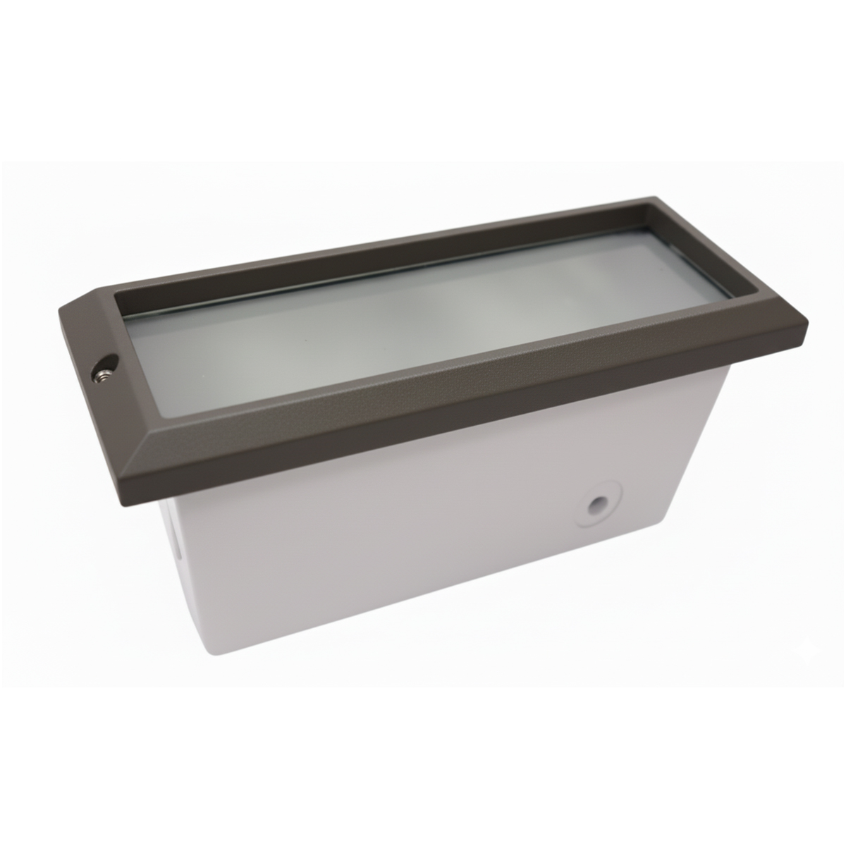 NSL LBR-II-P-WH-BZ LED Brick Star Gen II Prism cover Bronze finish