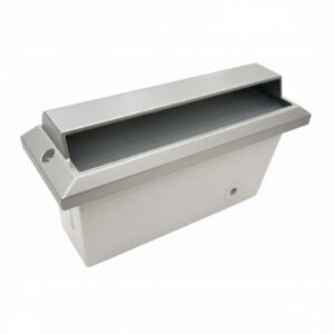 NSL LBR-II-S-WH-AL LED Brick Star Gen II Scoop cover Aluminum finish