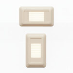 NSL LED-SW-L-LA LED Switch Star Louvre cover Light almond finish
