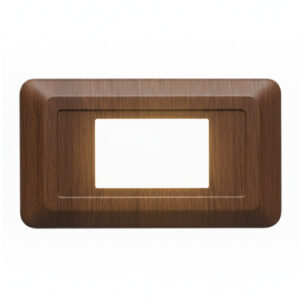 NSL LED-SW-P-BWG-AM LED Switch Star Amber LED Prism cover Brown wood grain finish