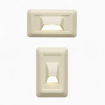 NSL LED-SW-S-LA-AM LED Switch Star Amber LED Scoop cover Light almond finish