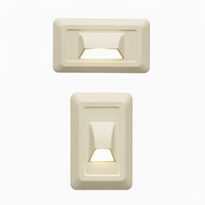 NSL LED-SW-S-LA-AM LED Switch Star Amber LED Scoop cover Light almond finish