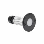 NSL LEDMD-AM-BK LED Mini Disc Marker Light Round Amber LED Black finish