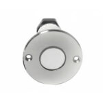 NSL LEDMD-CW-AL LED Mini Disc Marker Light Round 5400K LED Aluminum finish