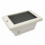 NSL LST-II-L-WH-WH LED Step Star Gen II Louvre cover White finish
