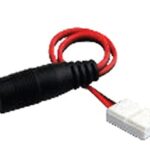 NSL LTP-003-6DC DC connector for LED Tape Light with 6” wire and DC connector