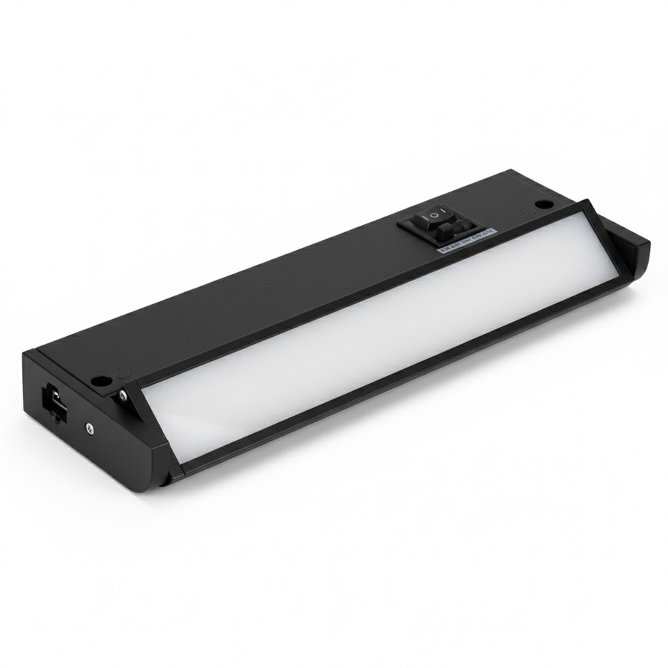 NSL LTSPRO-SW-09-BK LED Task Star Pro Swivel Under Cabinet Light Fixture 9in Black