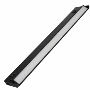 NSL LTSPRO-SW-24-BK LED Task Star Pro Swivel Under Cabinet Light Fixture 24in Black