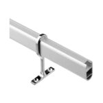 NSL LV-1401 Closet aluminum extrusion with mounting brackets frosted PC cover
