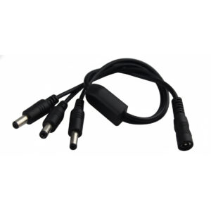 NSL LV-HS-CN-3DC Connector for Hard Strip, with wire lead and 3 DC connectors 12in