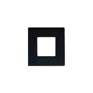 NSL LVLDL-06S-TR-BK-L3 Square Shaped Trim Rings For 5 CCT LED Thin Line Down Light 6 in