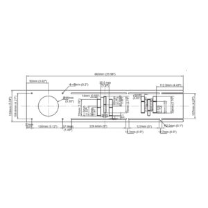 NSL LVLDL-CP-3-L3 Construction Plate for LED Thin Line Down Light 3 in