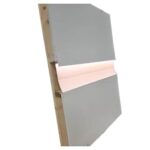 NSL MIX-01-16.6-2.5M Mud-in Dry Wall Extrusion 19 mm x 13 mm Aluminum 1 Flange Silver 2.5 m