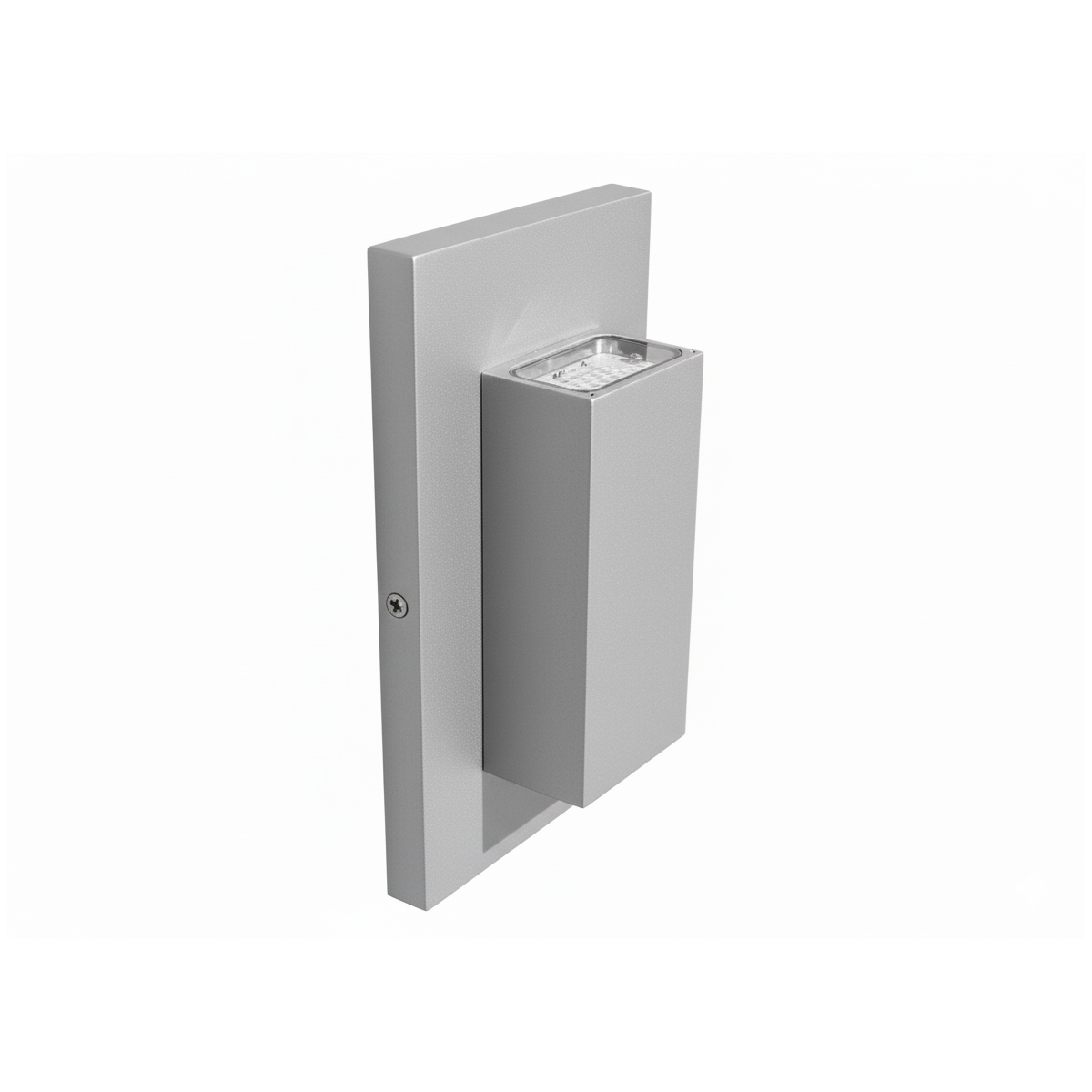 NSL TLWMV153WMSV Outdoor Wall Sconce Body 3000K Silver finish