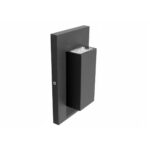 NSL TLWMV154WMBK Outdoor Wall Sconce Body 4000K Black finish