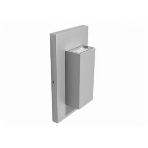 NSL TLWMV154WMSV Outdoor Wall Sconce Body 4000K Silver finish