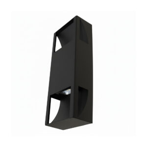 NSL TLWMV15XWMBK-02 Outdoor Wall Sconce Wing Cover Black finish