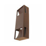 NSL TLWMV15XWMBR-02 Outdoor Wall Sconce Wing Cover Brown finish