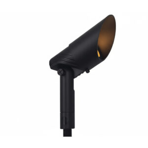 NSL UP-01-12V-BLK Uplight (Wattage Adjustable) 3000K Black finish