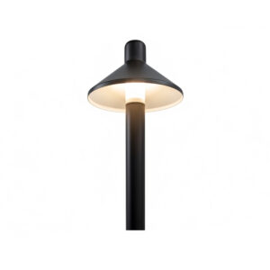 NSL WF-04-12V-BLK Heavy Duty Classic Pathway Light 2700K/3000K Black Finish