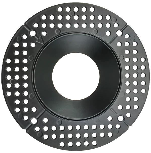 Goodlite G-10321 4 inch Black Round Trimless Kit