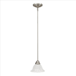 Millennium Lighting 1701-SN One Light Mini Pendant Satin nickel finish