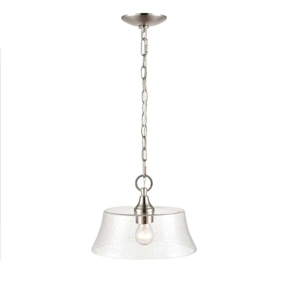 Millennium Lighting 2111-BN Caily One Light Pendant Brushed Nickel finish