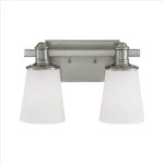 Millennium Lighting 2162-SN Cimmaron Two Light Vanity Satin Nickel finish